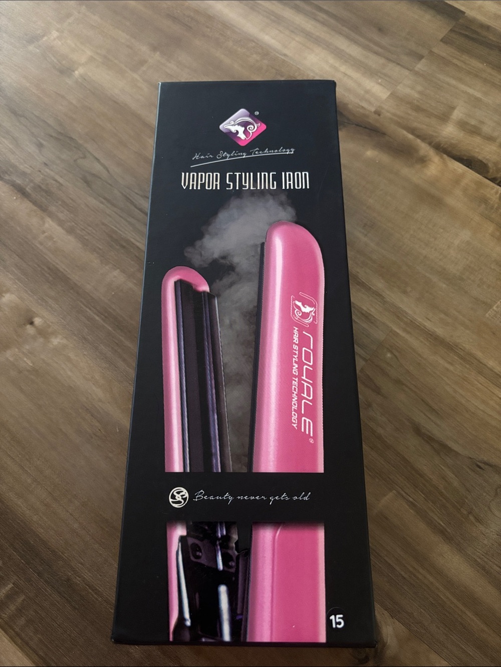 Royale Vapor Styling Iron - Pink